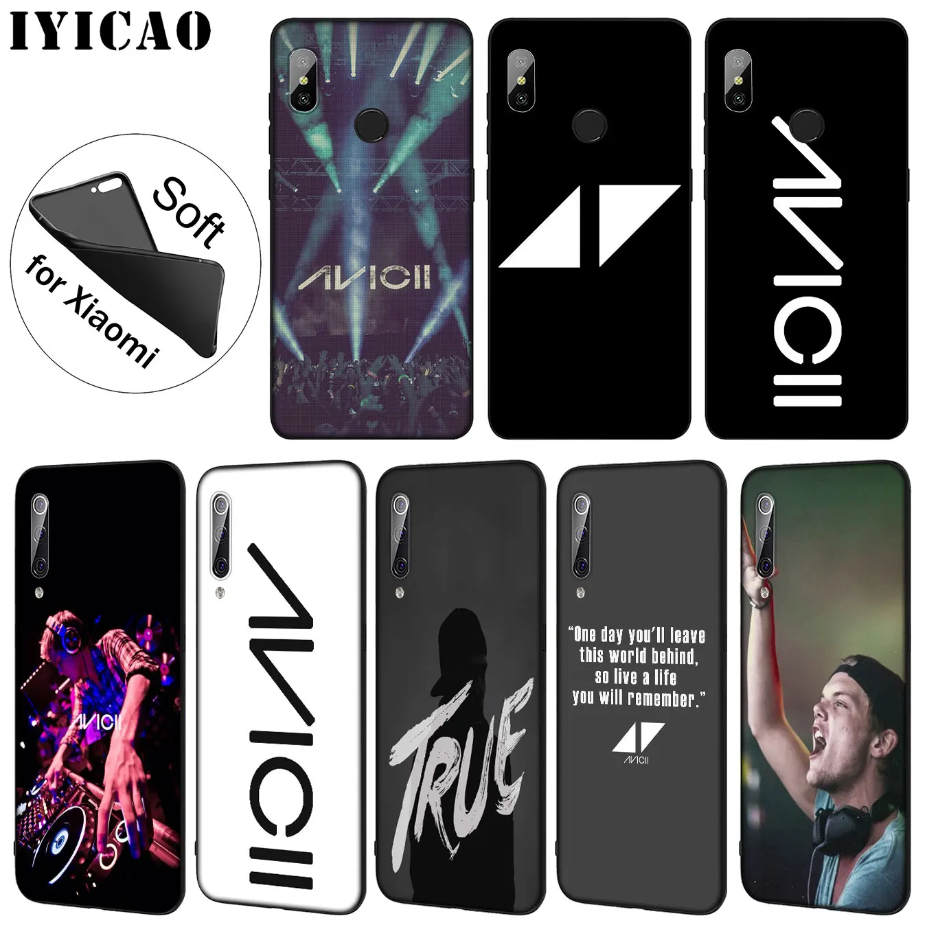 IYICAO Avicii DJ Tim Bergling отличный мягкий чехол для телефона Xiaomi Mi 9 SE 9T CC9 CC9E 8 A3 Pro A1 A2 Lite