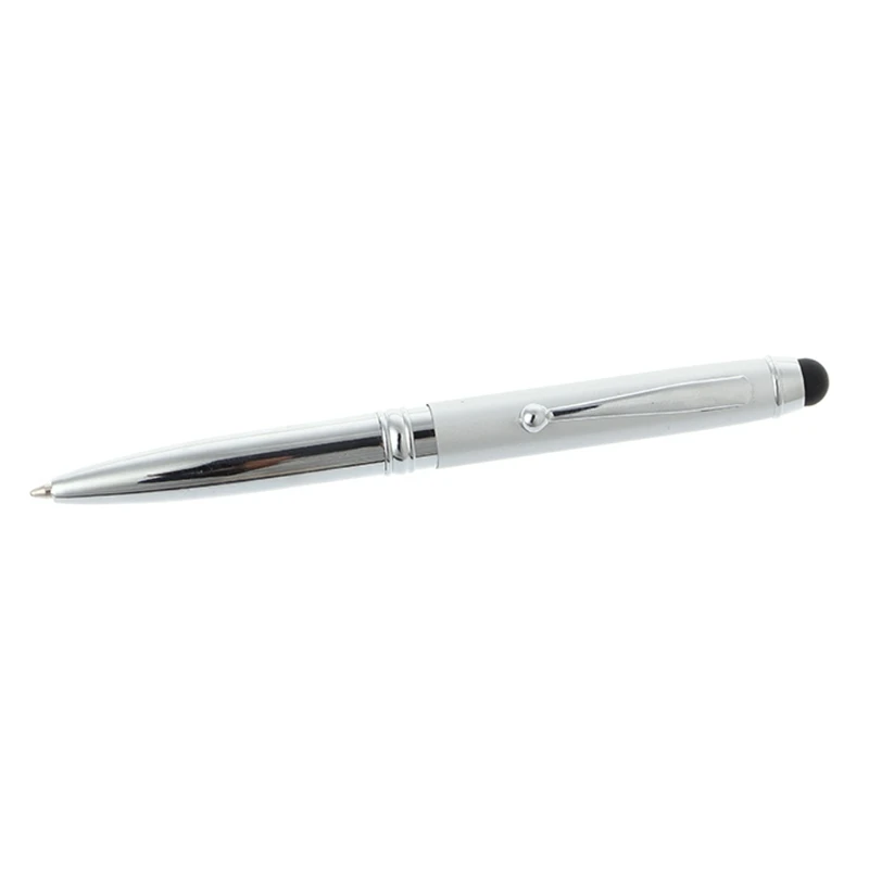 Универсальный 3 в 1 планшет емкостный стилус светодиодный фонарик шариковая ручка микрофибра сенсорный экран ручка для Iphone для samsung