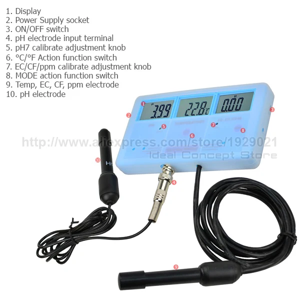 6-Ideal-Concept-pH-Meter-PHT-026-parts