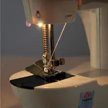 Многофункциональный Электрический мини автоматический протектор перемотки швейная машина двойной скорости двойной резьбой с мощностью Настольный для домашнего пользования