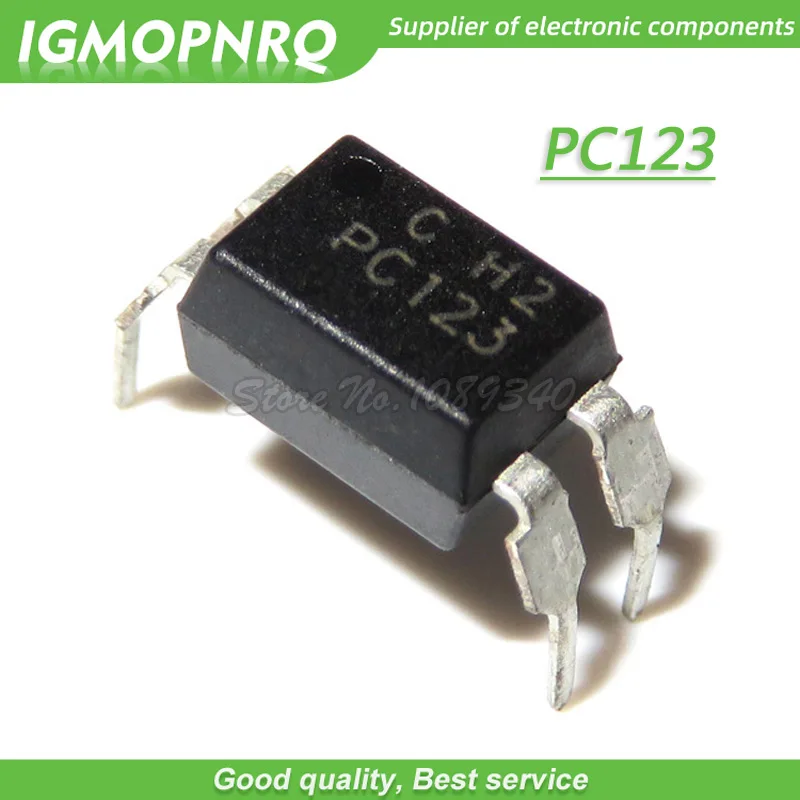 10 Pz/Lotto Pc123 Dip-4 Di Accoppiamento Fotoelettrico Commercio All'Ingrosso Di Elettronica In Magazzino