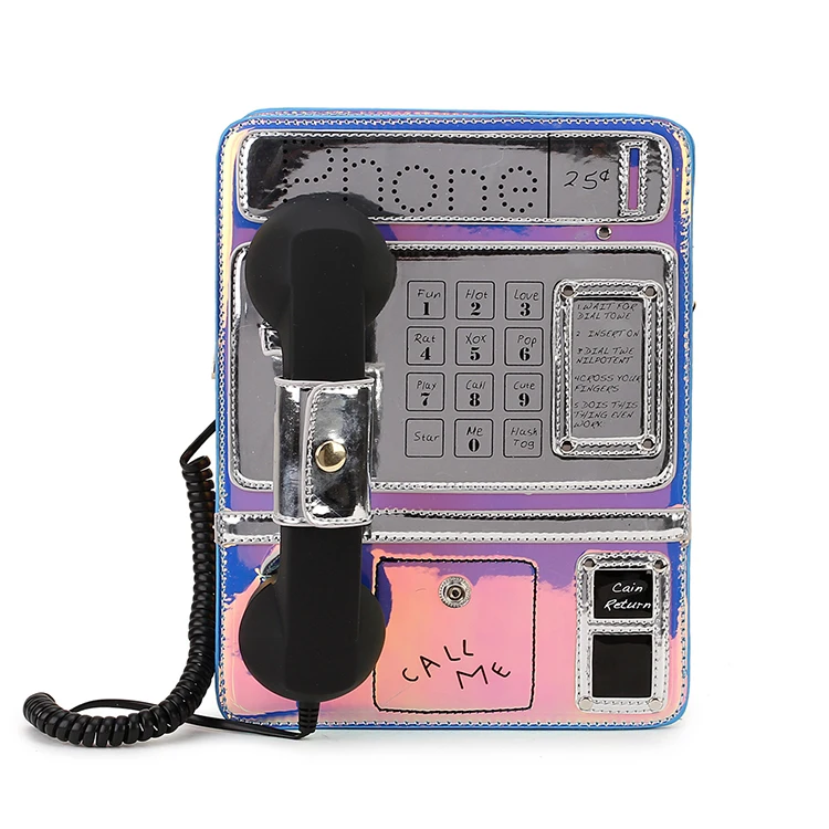 Стиль, трендовая модель телефона, лазерная градиентная расцветка, искусственная кожа, женский кошелек на цепочке, сумка через плечо, женская сумка через плечо, сумка с клапаном