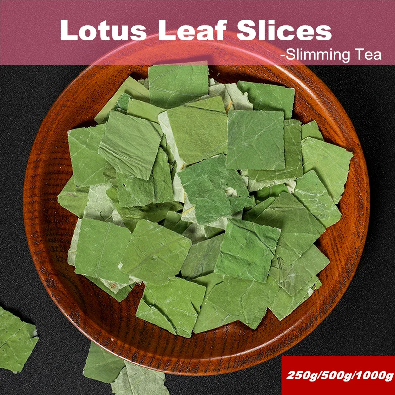 

High Quality Raw Material Dried Lotus Leaf Slices For Slimming Tea