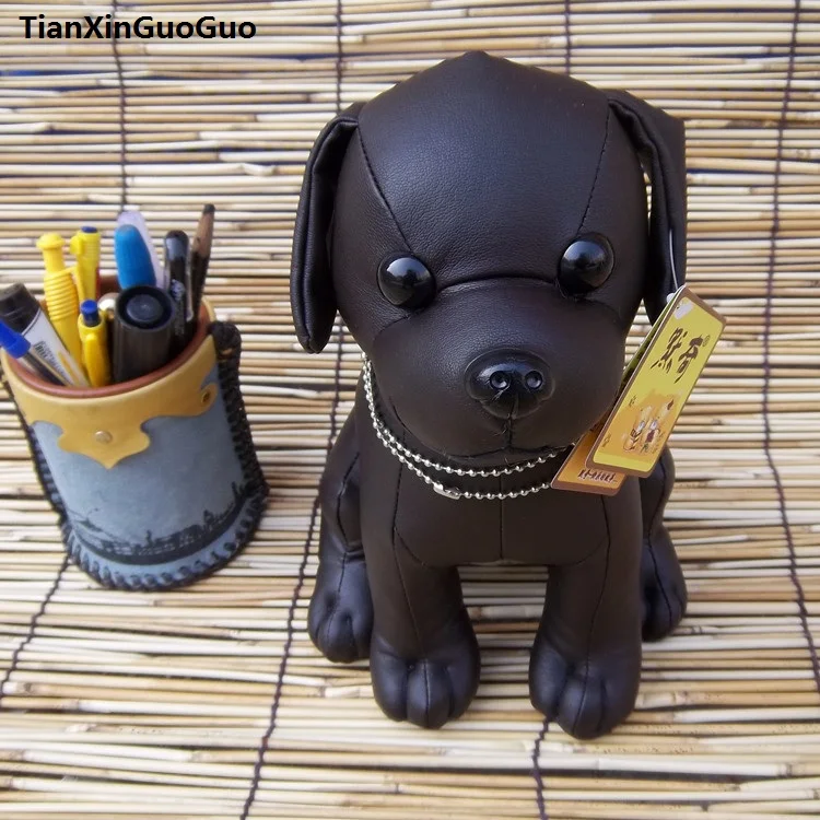 Baru Kedatangan Besar 26 Cm Hitam Anjing Chihuahua Anjing Mainan