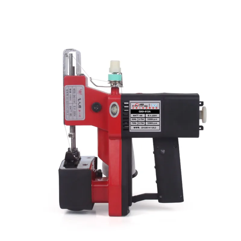 

New style bag sewing machine, portable sack closer,compact&economical,220v, 50/60Hz,180W,19000rpm