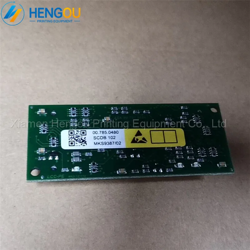 

3 pieces offset SM102 CD102 printing machine circuit board 00.785.0480 SCDB 102 high quality made in China