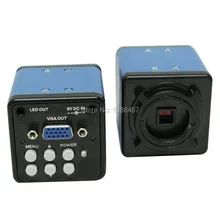 Envío Libre 2.0MP 1/3 pulgadas Sensor Industria Digital Microscopio Cámara VGA Salidas de la Tableta Del Teléfono Móvil de Reparación