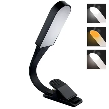 

Portable Folding Dimmable USB Charging Touch Control Mini Lamp Flexible Clip-on LED Reading Lights