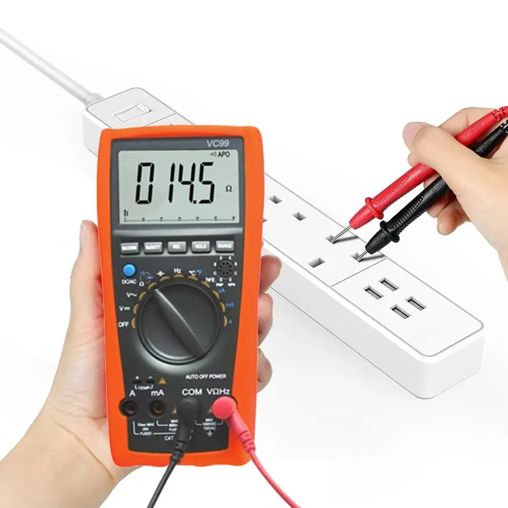 

6000 Word High Precision 3 5/6 Digit Auto Range Test Device Digital Multimeter Tester Analog Bar Display Ammeter