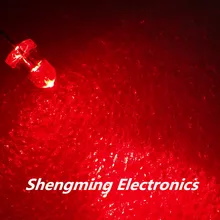 1000 шт. F3 3 мм красный круглый сверхяркий светодиодный свет светодиод