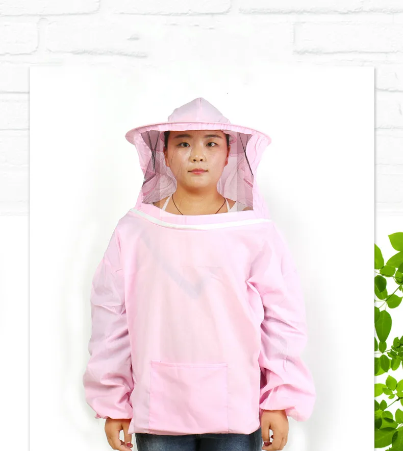 1PCS camouflage pink bee clothing beekeeping protective clothing bee