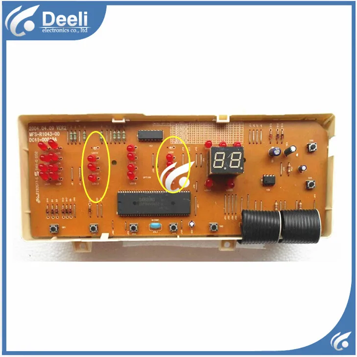 100% tested Original for washing machine Computer board MFS-R1043-00 DC41-00019A motherboard 23 light 100% tested Original for washing machine Computer board MFS-R1043-00 DC41-00019A motherboard 23 light