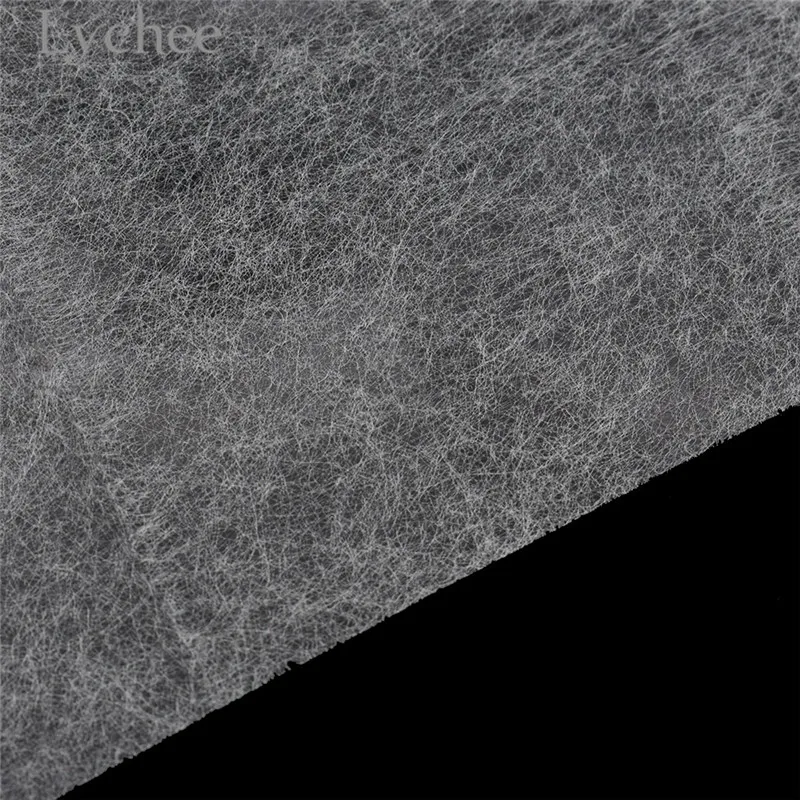 Lychee Life 1,1x1 м белые накладки высокое качество железо на двухсторонней клейкой ткани материалы Аксессуары для шитья для Garemets