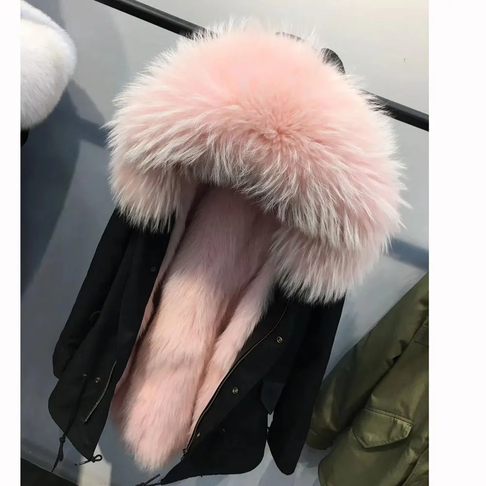 Pink En Real Fourrure De Survêtement Femmes Laveur Veste Sky Parka Collier Hiver Réel Rose Big 75cm Blue 75cm 93cm Épais Length Parkas 75cm Renard Blue Manteau Blue 93cm Long 75cm Raton Doublure Rose 93cm Pink 2018 ZzUyZWfScq