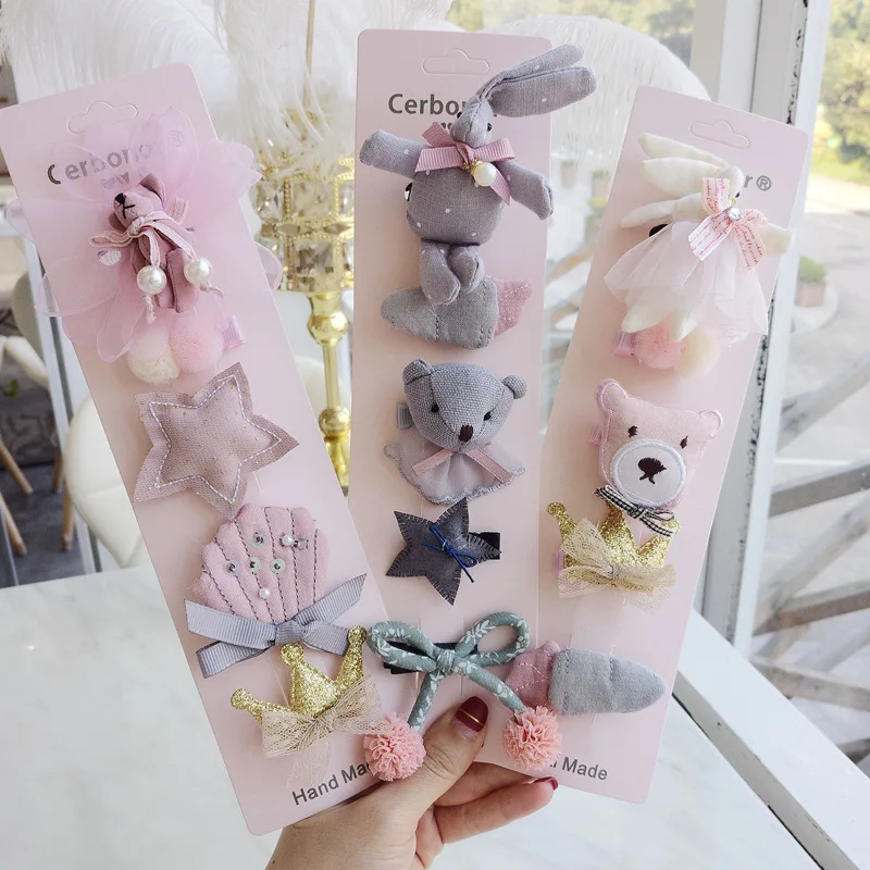 

Hot Sales Baby Headbands Cartoon Girls Hair Accessories Kids Hairband Hairpins Hairgrips Children Gifts Infants Bebes Acessorios