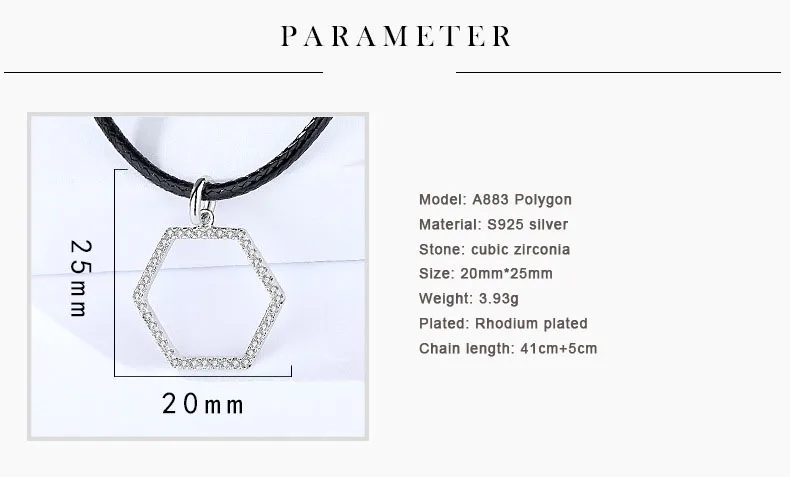 2 geometric necklace for women