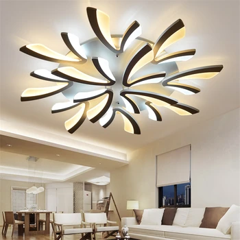 

Modern Circular Ceiling Lights Light lustre led plafondlamp plafonnier led lamps for living room light fixtures living room