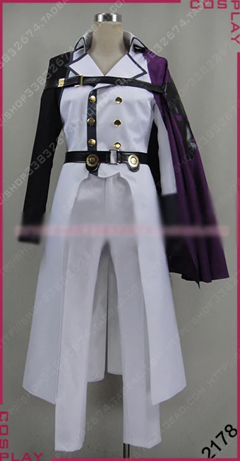 Seraph of the End Vampire Noble Crowley Eusford Cosplay Costume