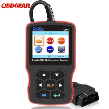 

OBD2 Diagnostic Auto Tool Creator C508 for FIAT/Alfa/Abrath/Lancia OBDII/EOBD Multi-System Scanner Airbag/ABS Car Diagnostic