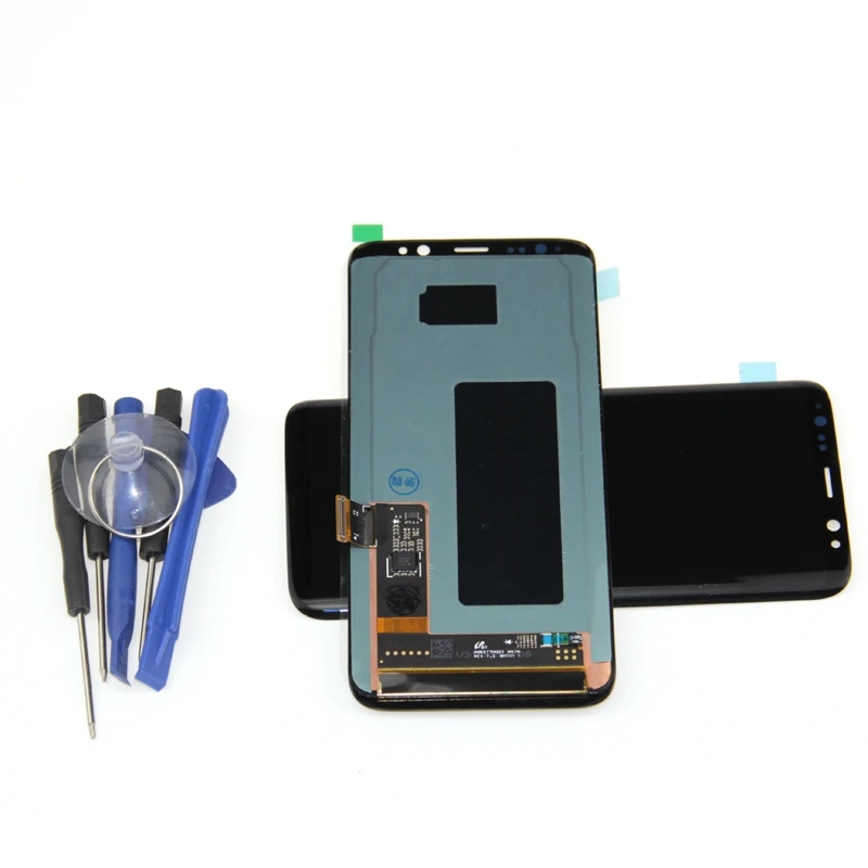S8 ЖК экран для Samsung G950 G950F дисплей кодирующий преобразователь сенсорного экрана в