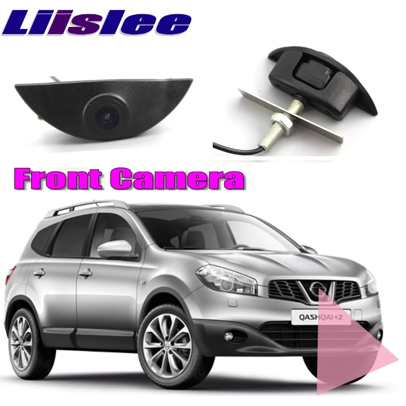 

LiisLee Car Front Camer LOGO CAM Front Grille CAM DIY Manually Control Channel Front Camera For Nissan Qashqai J11 2013-2018 15
