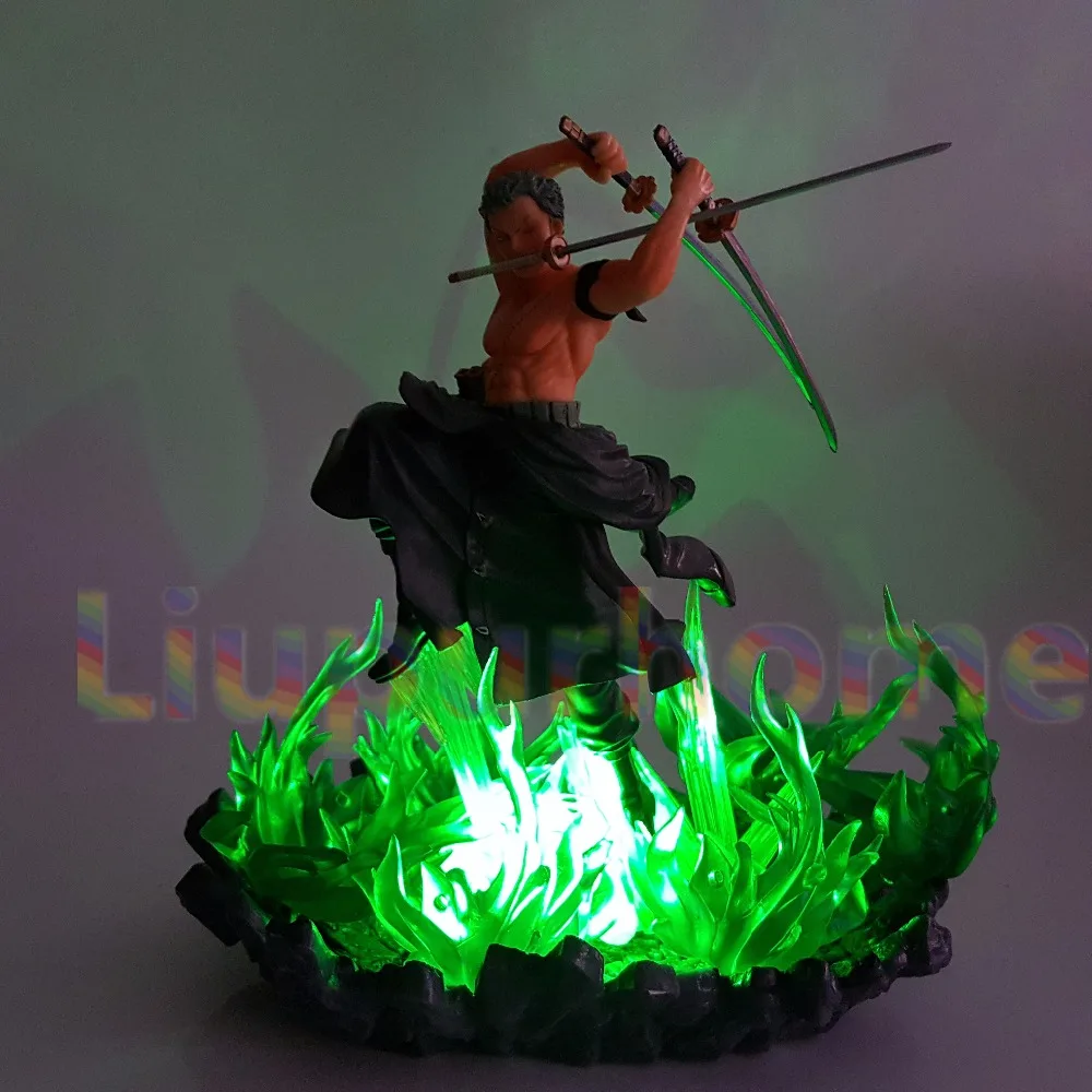 Buy One Piece Roronoa Zoro Figuarts ZERO Fire Base Led