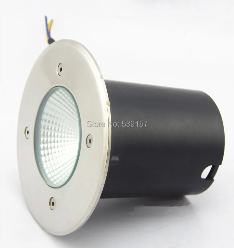 Conduziu a Luz Levou Lâmpada Subterrânea w Ac85-265v Ip68 Enterrado Inground Luz Branco Quente - Frio Cob 15 3 Cheap Lâmpadas subterrâneas