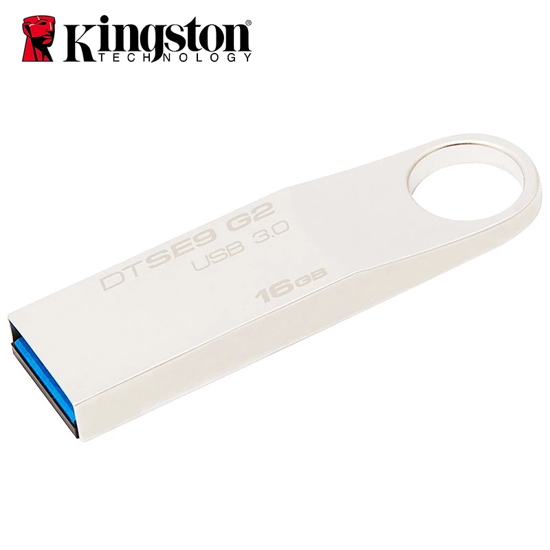 Kingston USB 3,0 DataTraveler USB флеш-накопитель флешки U Stick DTSE9G2 8 ГБ 16 ГБ 32 ГБ 64 Гб 128 ГБ флеш-накопитель металлическая флеш-память