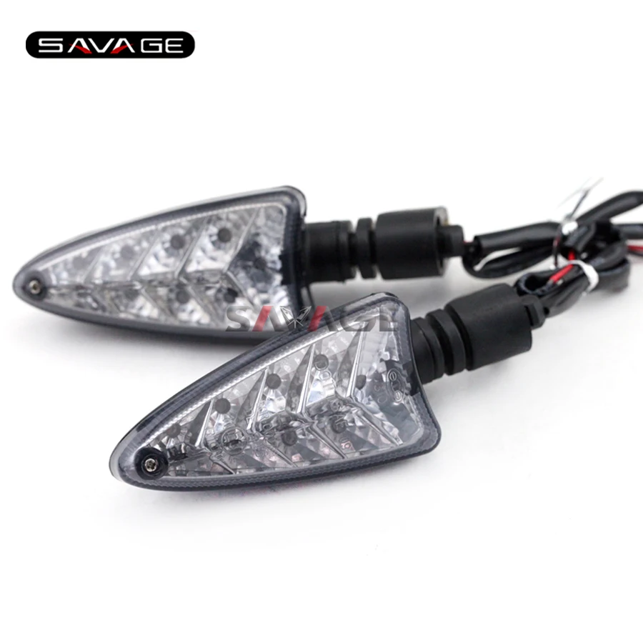 

Motocycle Accessories LED Turning signals For BMW F800GT F800R F800S F800ST Long Smoke