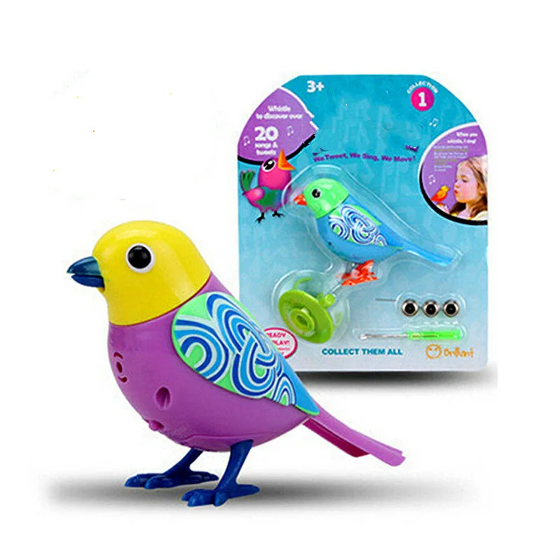 Electric Bird Talking Parrot Birds Intelligent Pets Sound Whistle