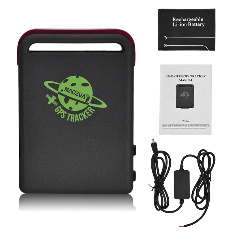 TK102B Car gps tracker Vehicle GPS GSM GPRS Tracker with SOS Over-speed Alarm person Vehicle Tracking Locator Device