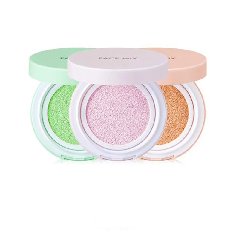 

Best Korea Cosmetics Face Mix Primer Color Cushion 10g Magic Cushion BB Cream Makeup Concealer Cream Oil-control Moisturizing