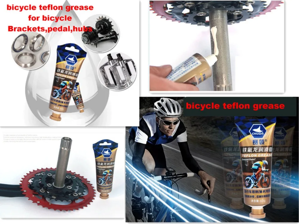 1 bottle bicycle teflon grease Premium Grease Synthetic Teflon lube oil