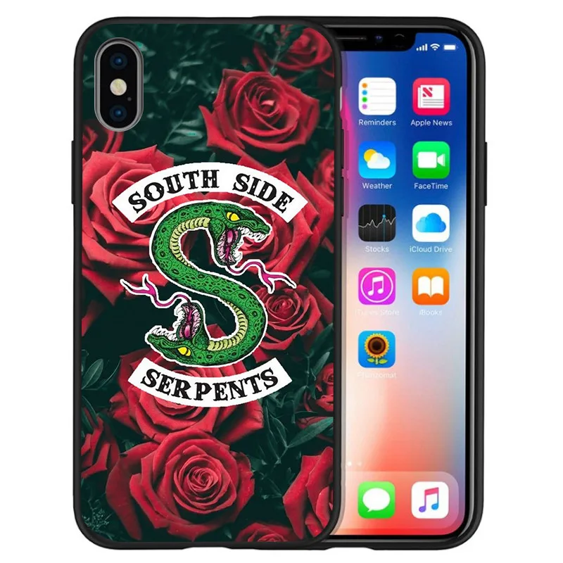 Роскошный Американский ТВ ривердейл Southside для iPhone X XR XS Max 5 5S SE 6 6S 7 8 Plus чехол для телефона Funda Coque Etui capa