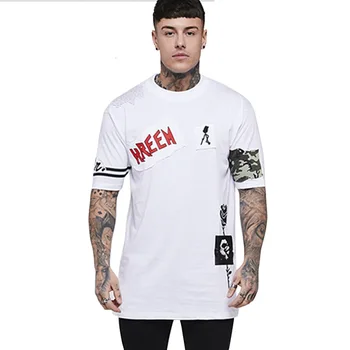 

Men Sport T shirt Running T shirt Men gym Slim Elasticity Breathable Quick Dry Bodybuilding Tight camouflage Mens Tee Tops