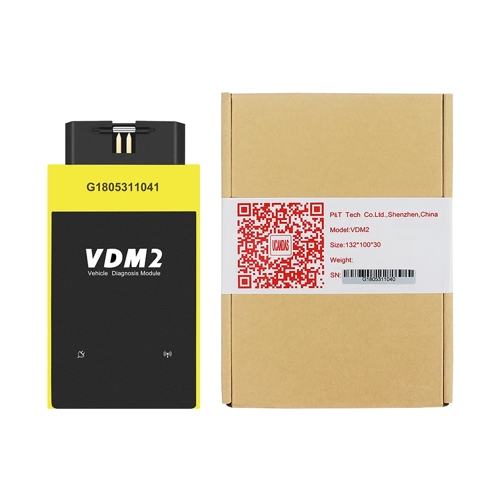 OBD2 UCANDAS VDM2 полная система V5.2 Bluetooth/Wifi VDM II для Android 2 OBDII сканер кодов PK easydiag