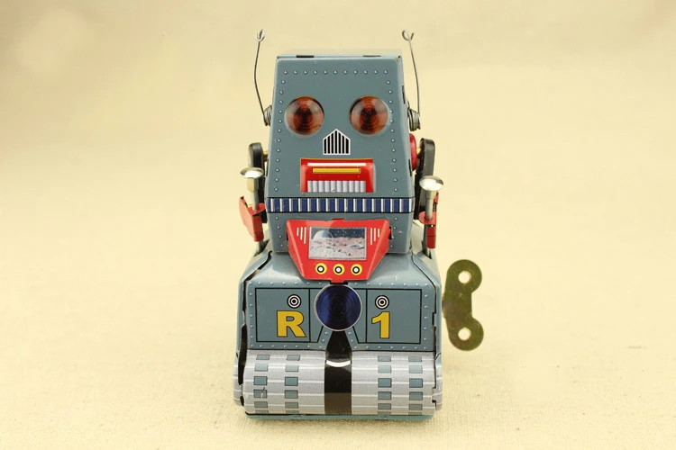 Commerce Exterieur Vintage Metal Blessure Classique Printemps Vent Robot Jouets Collection Rare Bebe Jouet Liquidation Jouets Aliexpress