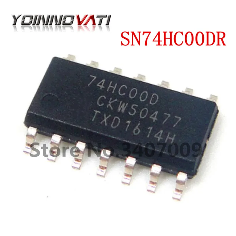 20 шт 74HC00D SOP14 74HC00 SN74HC00DR SN74HC00 логический Quad Core 2-Вход новый оригинальный |