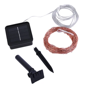 

200 LED Solar Powered Waterproof Copper Wire Outdoor String Fairy Light