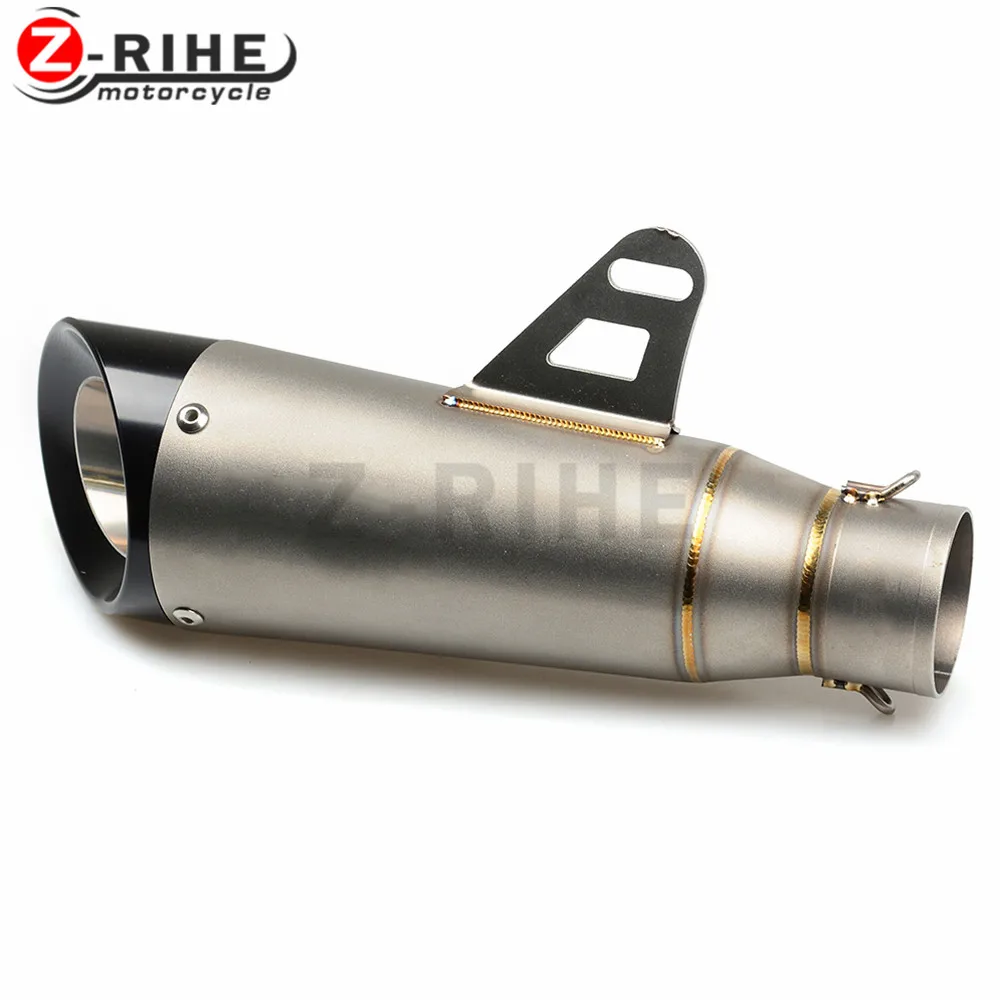 for Universal R1 New Motorcycle Exhaust Pipe fiber tube For kawasaki ducati ktm bmw SUZUKI GSF 600S BANDIT GSF 60