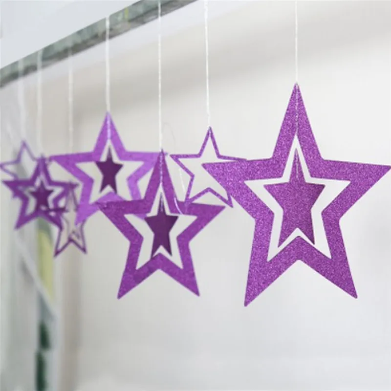 4M Star Banner Hanging Decoration-8
