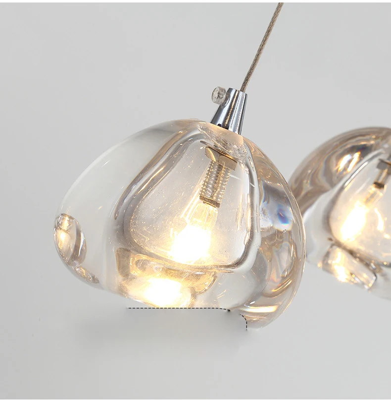 Chuva de Meteoros Lâmpada de Cristal de Luz Pendant Criativo Europeu-estilo Luxo Lâmpadas Led Moderm Vidro Indoor Iluminação Restaurante 16 Cheap Lustres