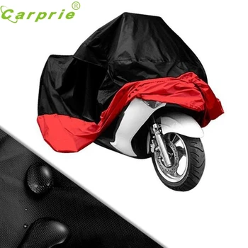 

AUTO Hot Sale RED Motorcycle Cover Waterproof Outdoor UV/Dust Protector Bike Rain Dustproof Cover for Motorcycle Scooter SE 16
