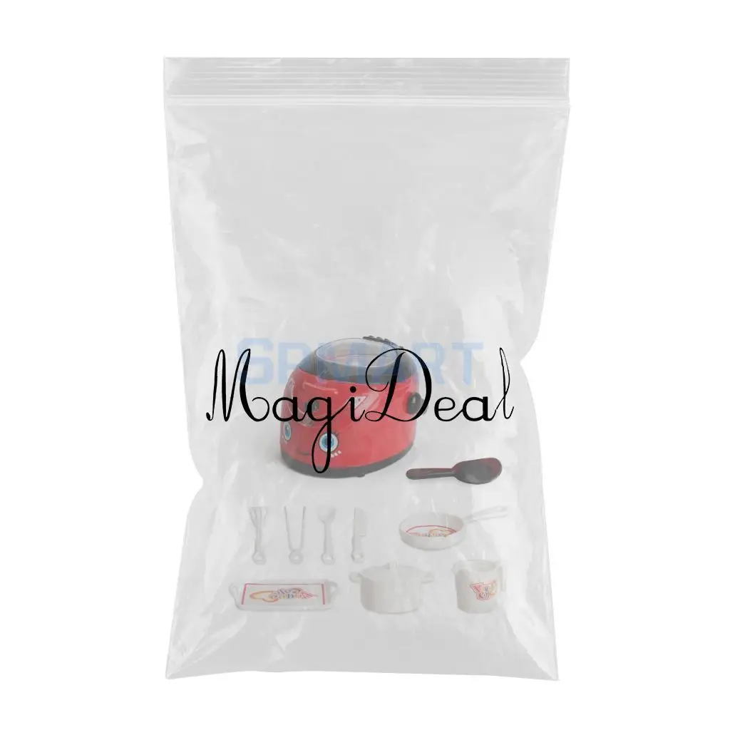 Simulation Home Appliances Toys w/ Sounds & Lights - Baby Pretend Play Kitchen Cooking Housekeeping Play Food Toy Developmental