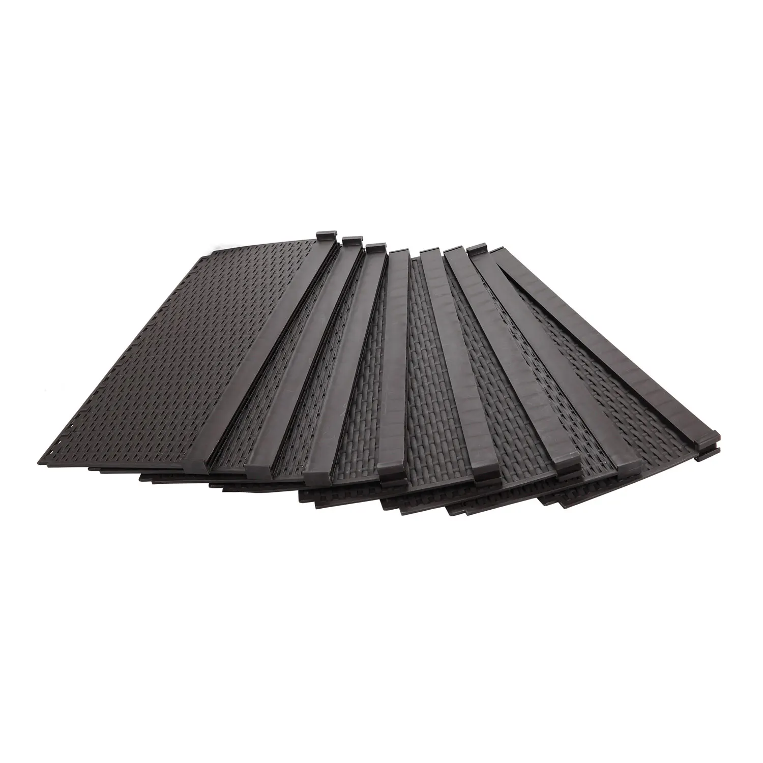 

T4U Plastic Assemble Raised Elevated Garden Bed Component - Side Panel, Pack of 8