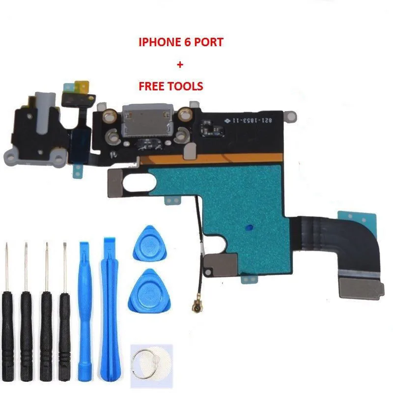 USB Зарядное устройство Разъем Порты и разъёмы Шлейф заменить для iPhone 6 Plus S s Plus. |