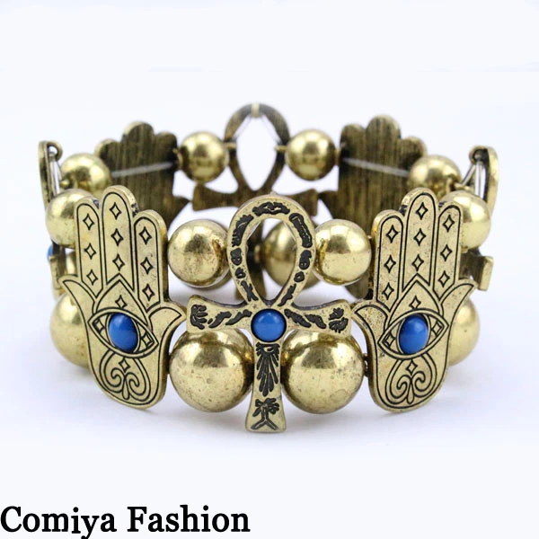 Pulsera Vintage para mujer oro shourouk mujer pulseras brazaletes joyería india venta al mayor nueva banda de la muñeca diseñador moda Retro|fashion 4 us music|fashion jewelry braceletfashion forms pocket bra -