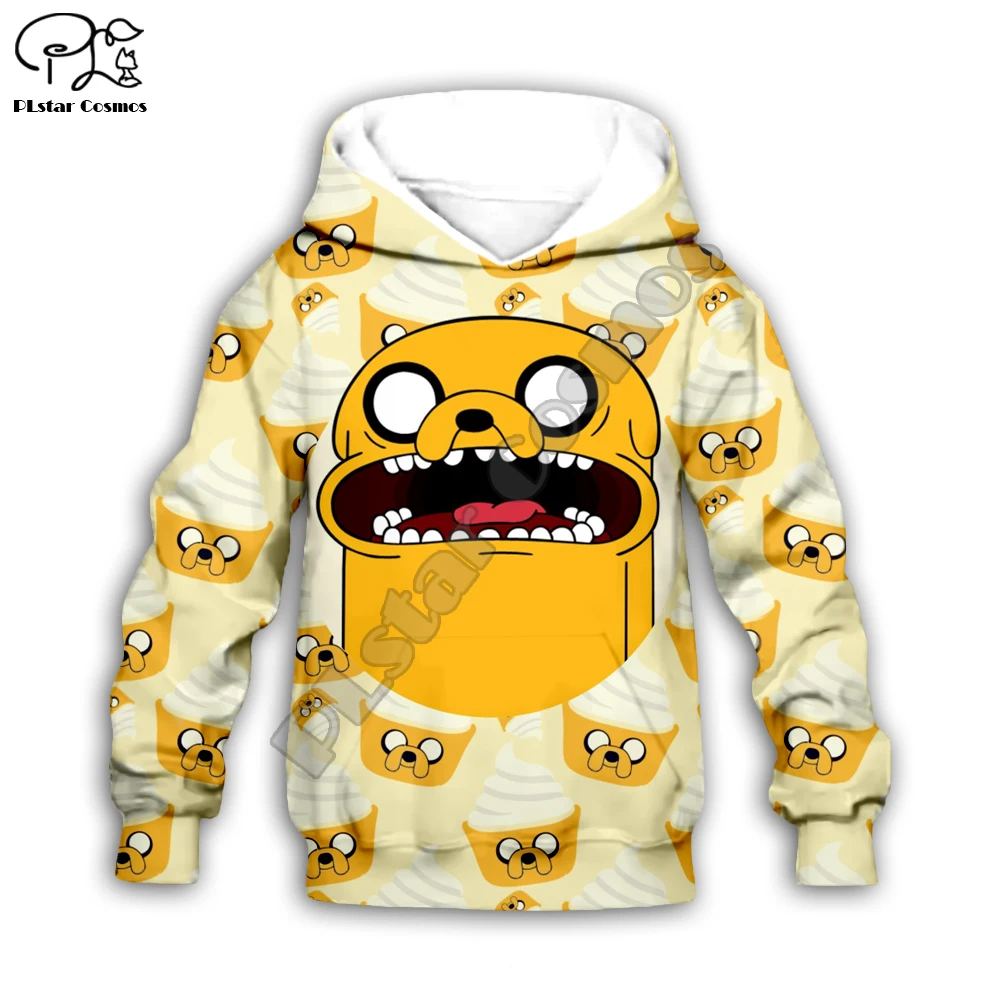 

Adventure Time dog Jack Kids Hoodies sweatshirts 3D print t shirts Cartoon anime Jacket/casual shorts/pants cool harajuku hoodie