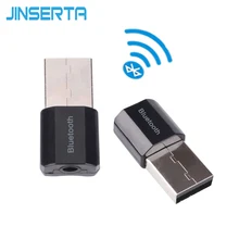 JINSERTA беспроводной usb-адаптер Bluetooth ключ Музыка Звук адаптеры приемника Bluetooth передатчик для автомобиля динамик усилитель