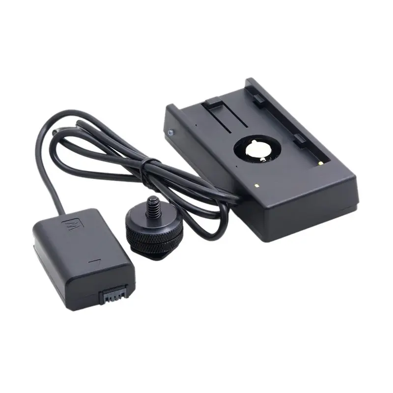 $25.96 NpF970 To NpFw50 Battery Adapter Mount Plate For Sony A7A7RA7SA7IiA3000A5000A5100A6000A63